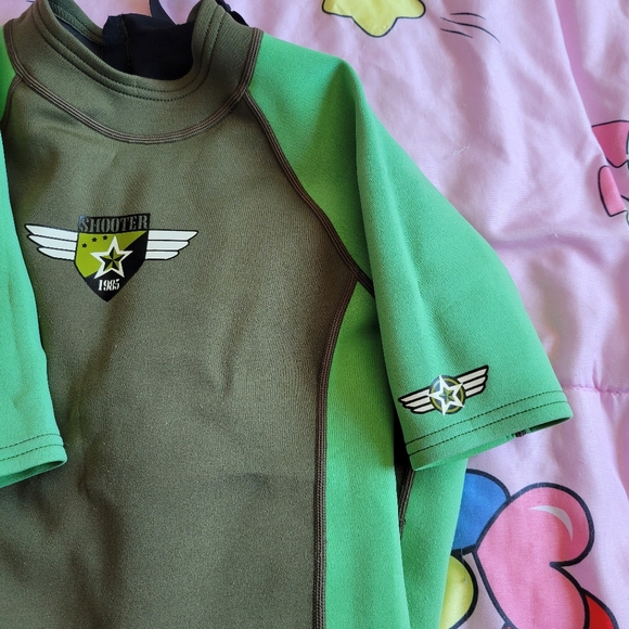 Kids Camo Wetsuit Size 8 - Picture 2 of 9